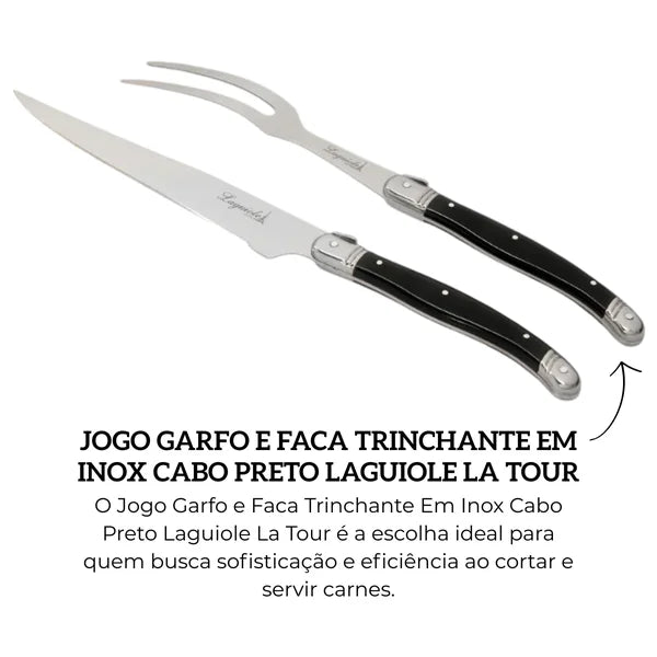 Trinchante Laguiole Preto