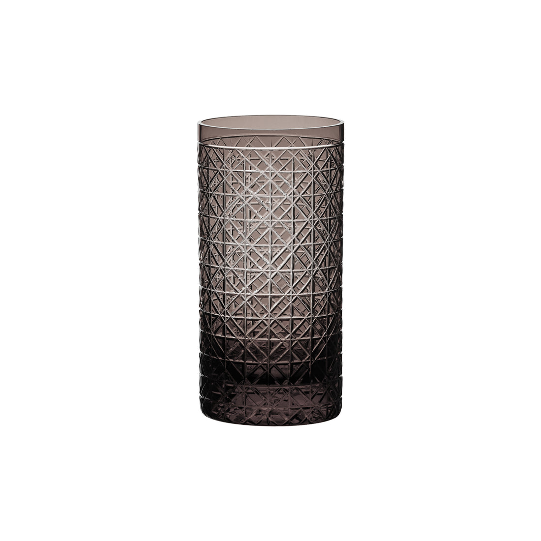 Copo De Cristal P/ Long Drink 400 Ml - Cinza