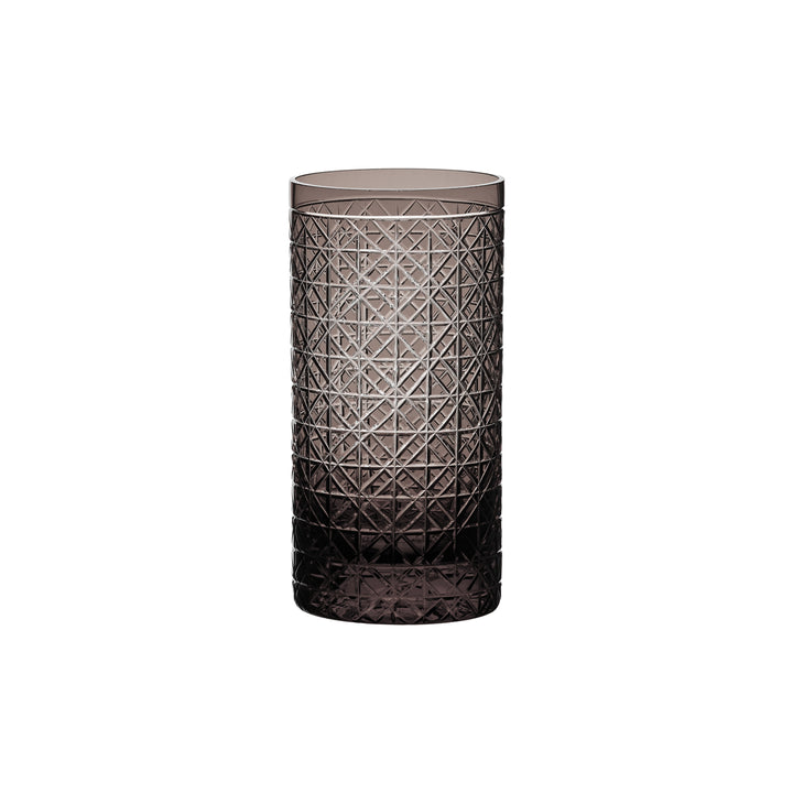 Copo De Cristal P/ Long Drink 400 Ml - Cinza