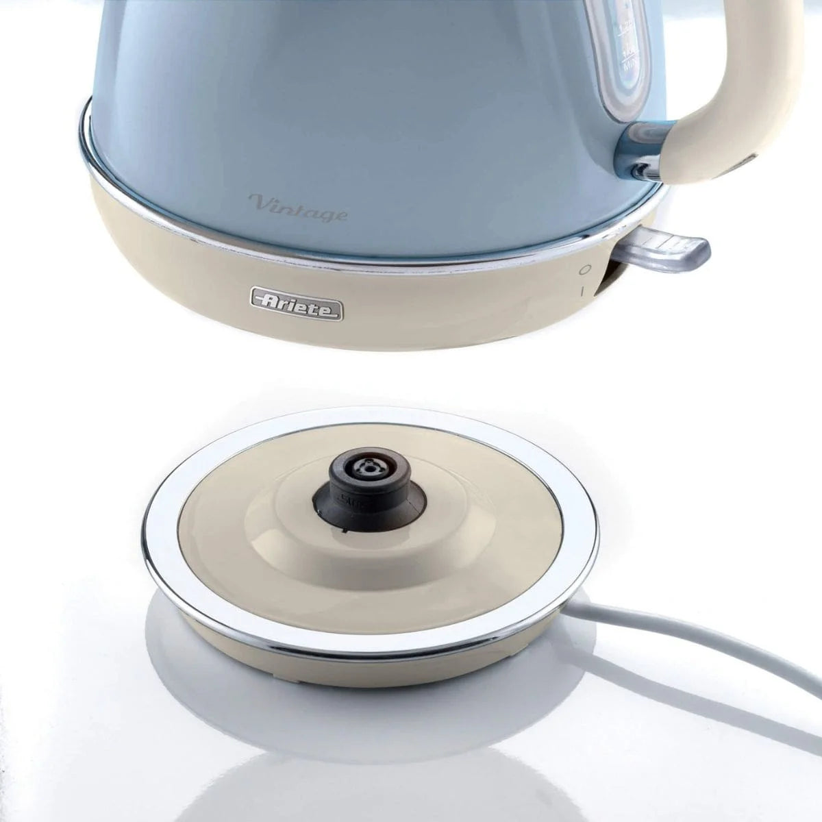 Chaleira Elétrica Vintage Azul 127V 1500W