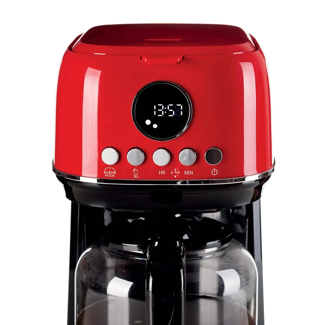 MAQUINA CAFÉ MANUAL VERMELHA 127V
