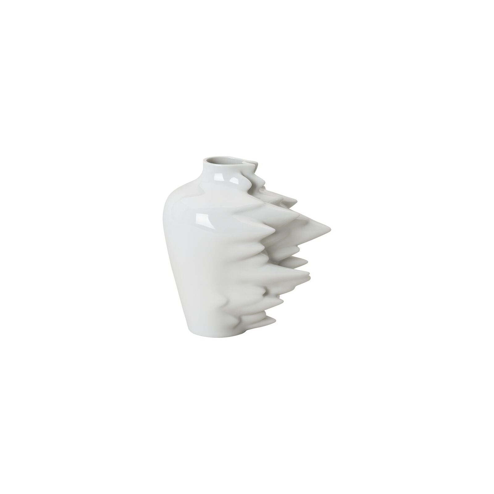 Vaso  Fast Branco Rosenthal P 14cm