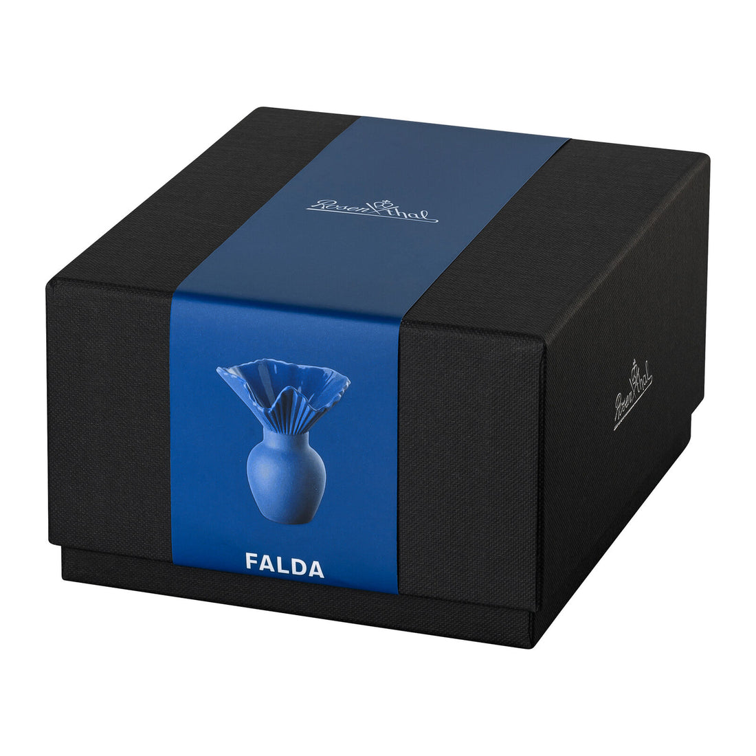 Mini Vaso Falda Azul Noturno Rosenthal 10cm