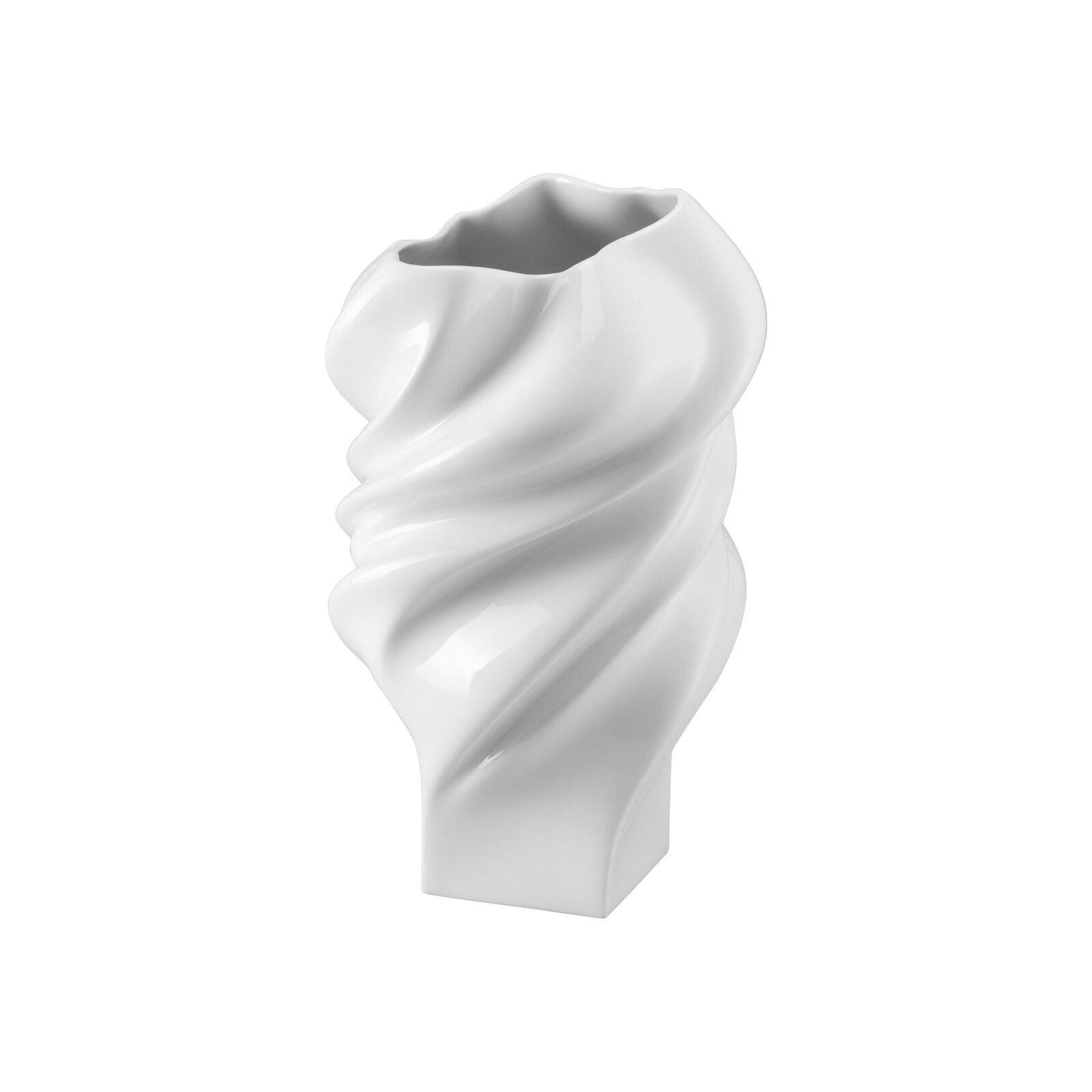 Vaso medio squall branco Rosenthal 23cm