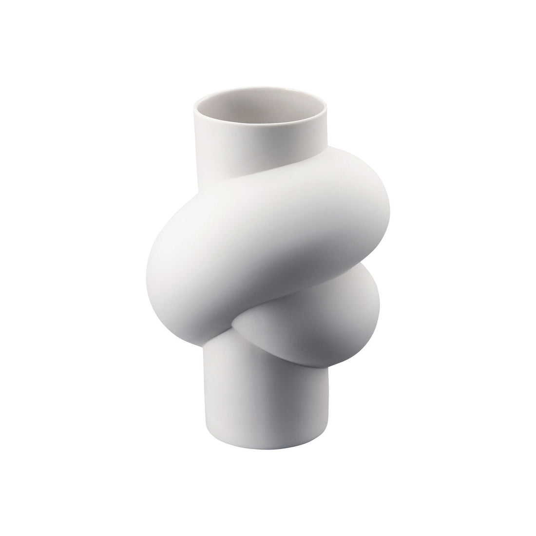 Vaso Node Branco Mate