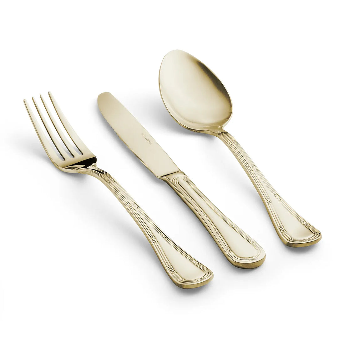 Faqueiro lace inox champagne gold 101 peças