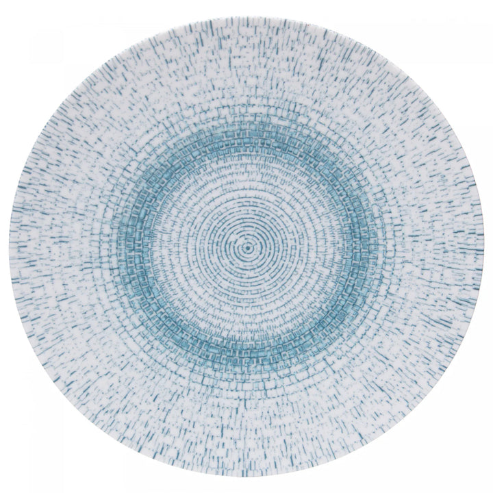 Prato Raso Azahara 25Cm Azul Porcelana
