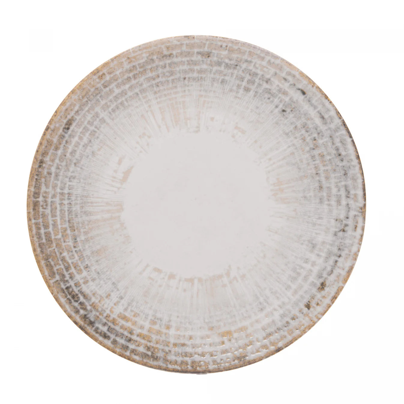 Prato Fundo Maréa Off-white ceramic