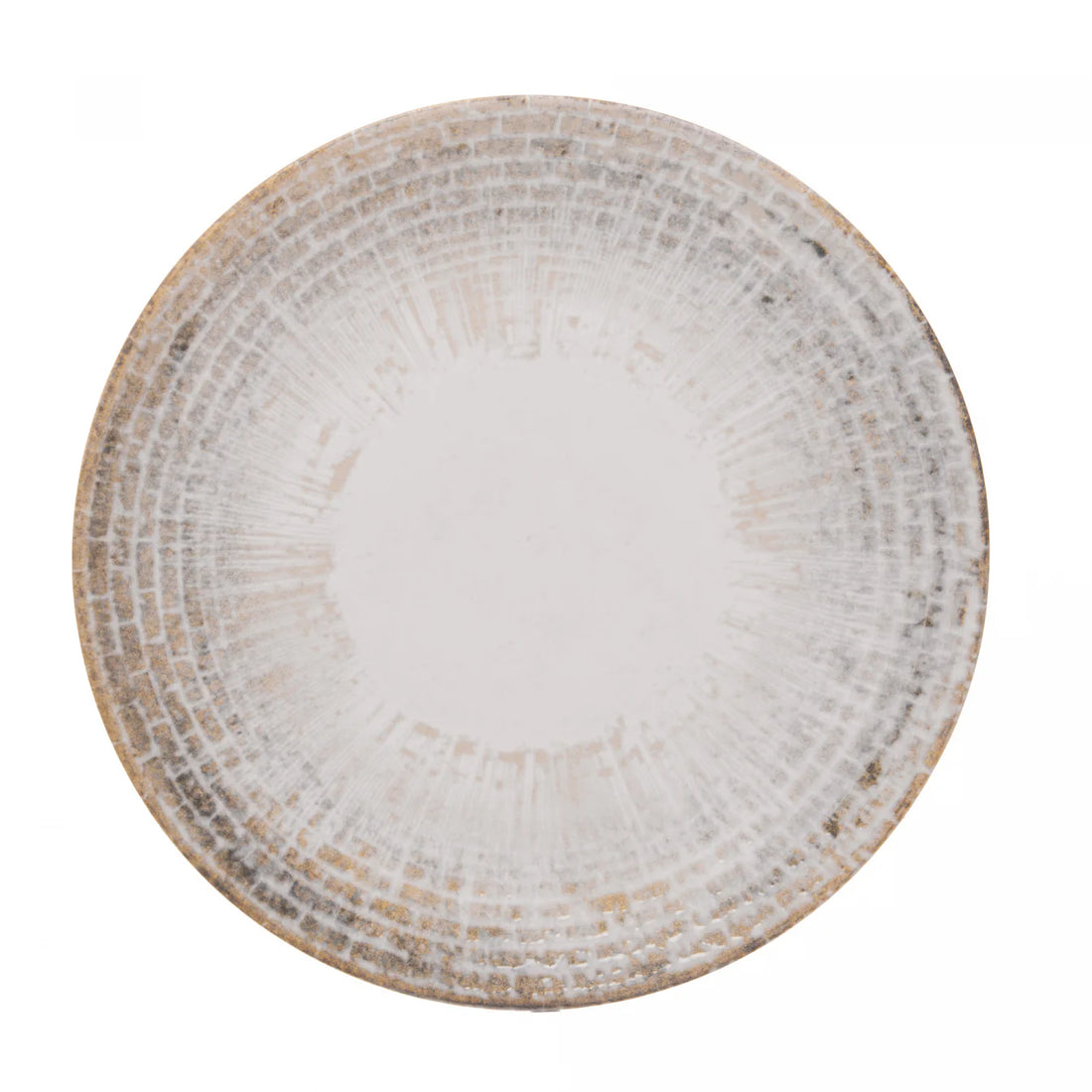Prato Fundo Maréa Off-white ceramic