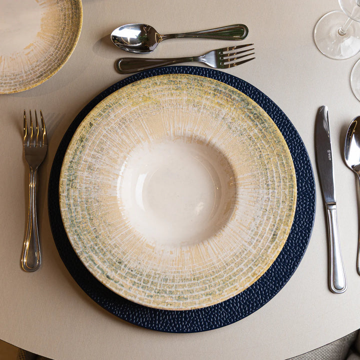 Prato Para Risoto Off White Ceramica