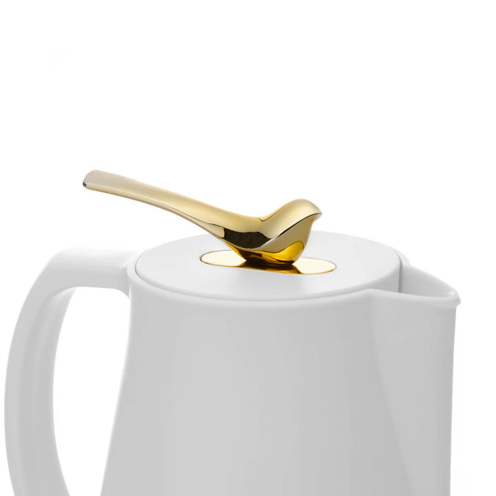 Garrafa Termica Plastico Bird Branco 1L