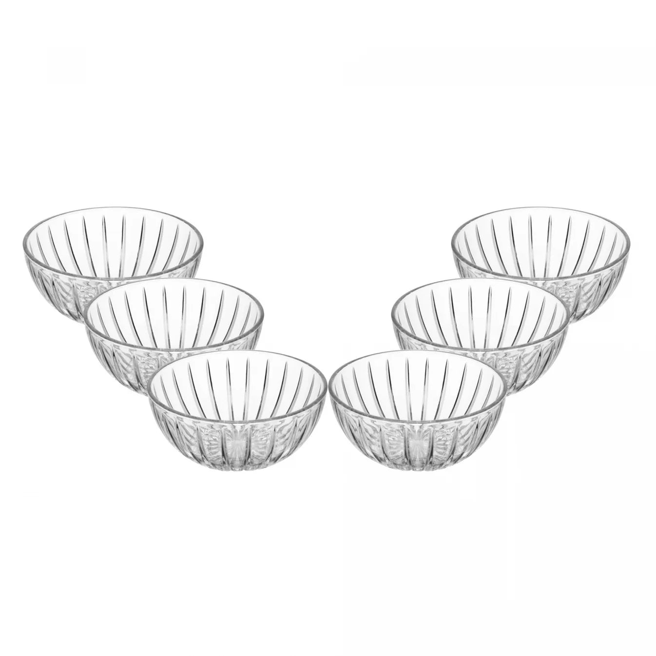 Jg. 6 Bowls Bangkok 12,5X 12,5X 6 Cristal