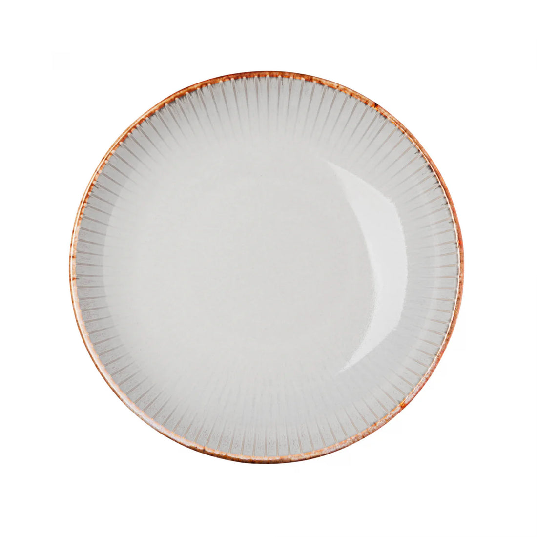 Prato Para Massa De Ceramica Cinza