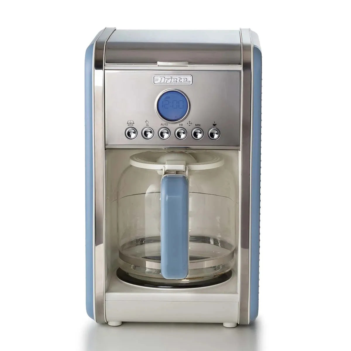 Maq Café Manual Vintage Azul 127V