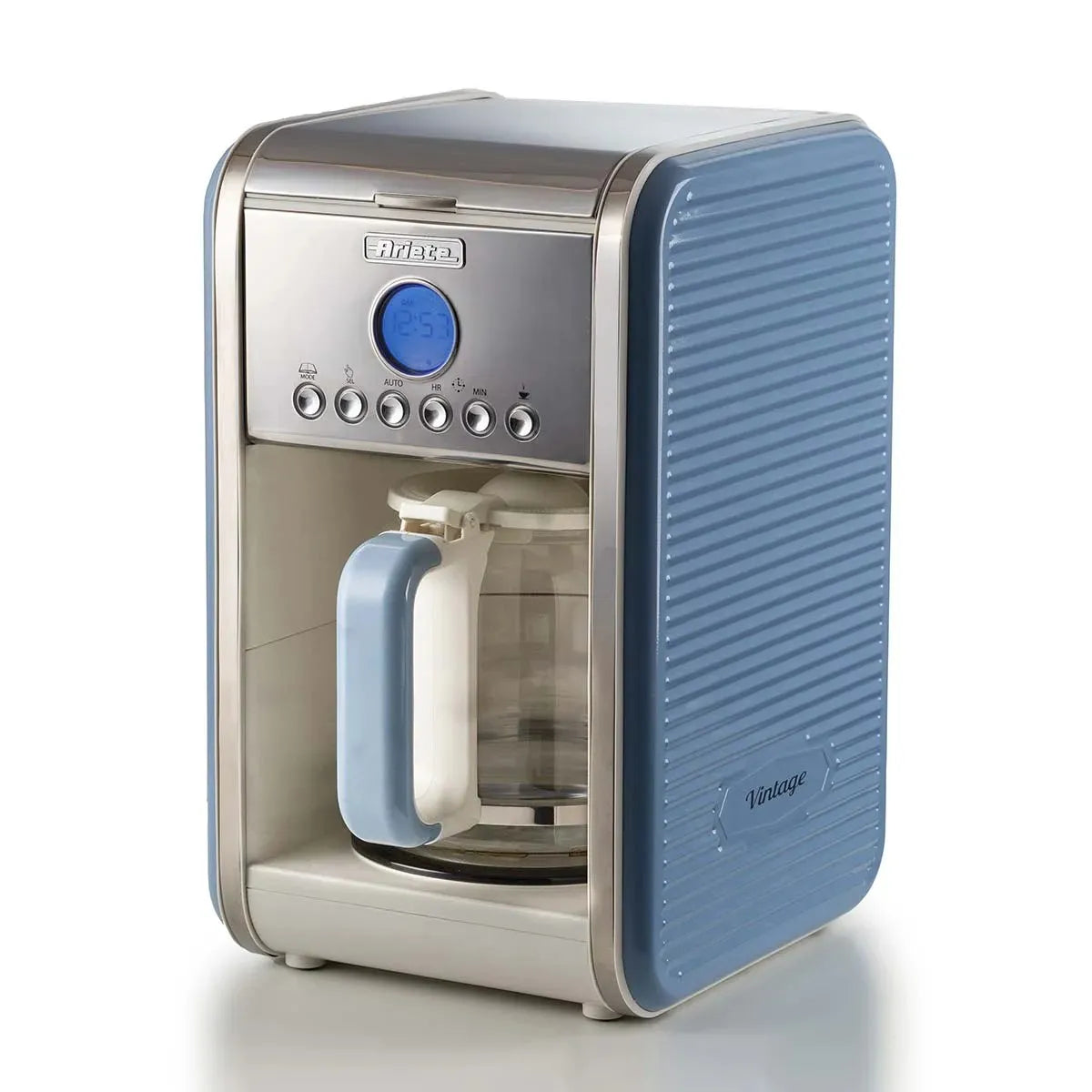 Maq Café Manual Vintage Azul 127V