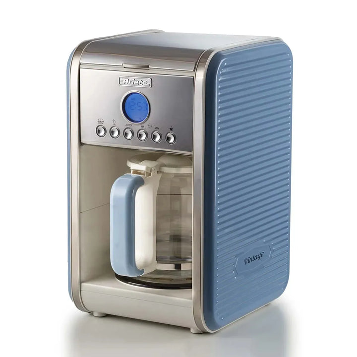 Maq Café Manual Vintage Azul 127V