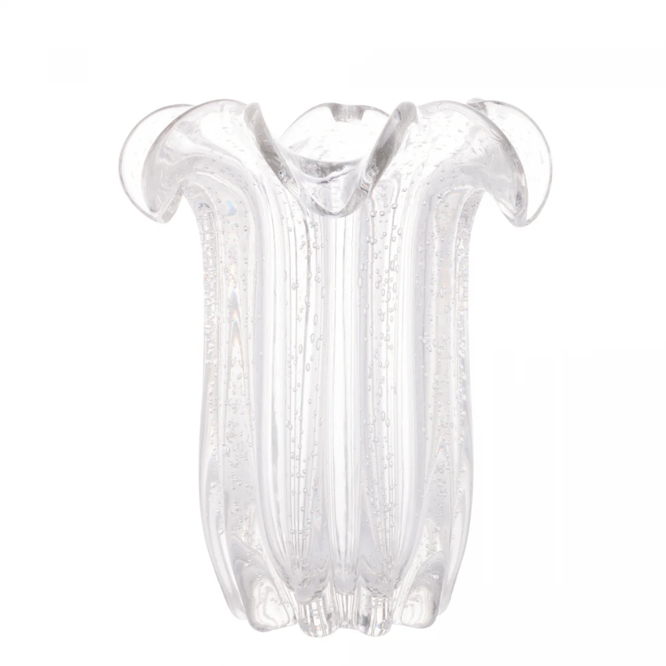 Vaso De Vidro Flat Italy