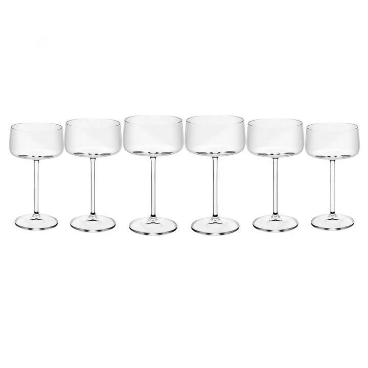 Jogo 6 Tacas Coupe Cristal Bohemia 250Ml
