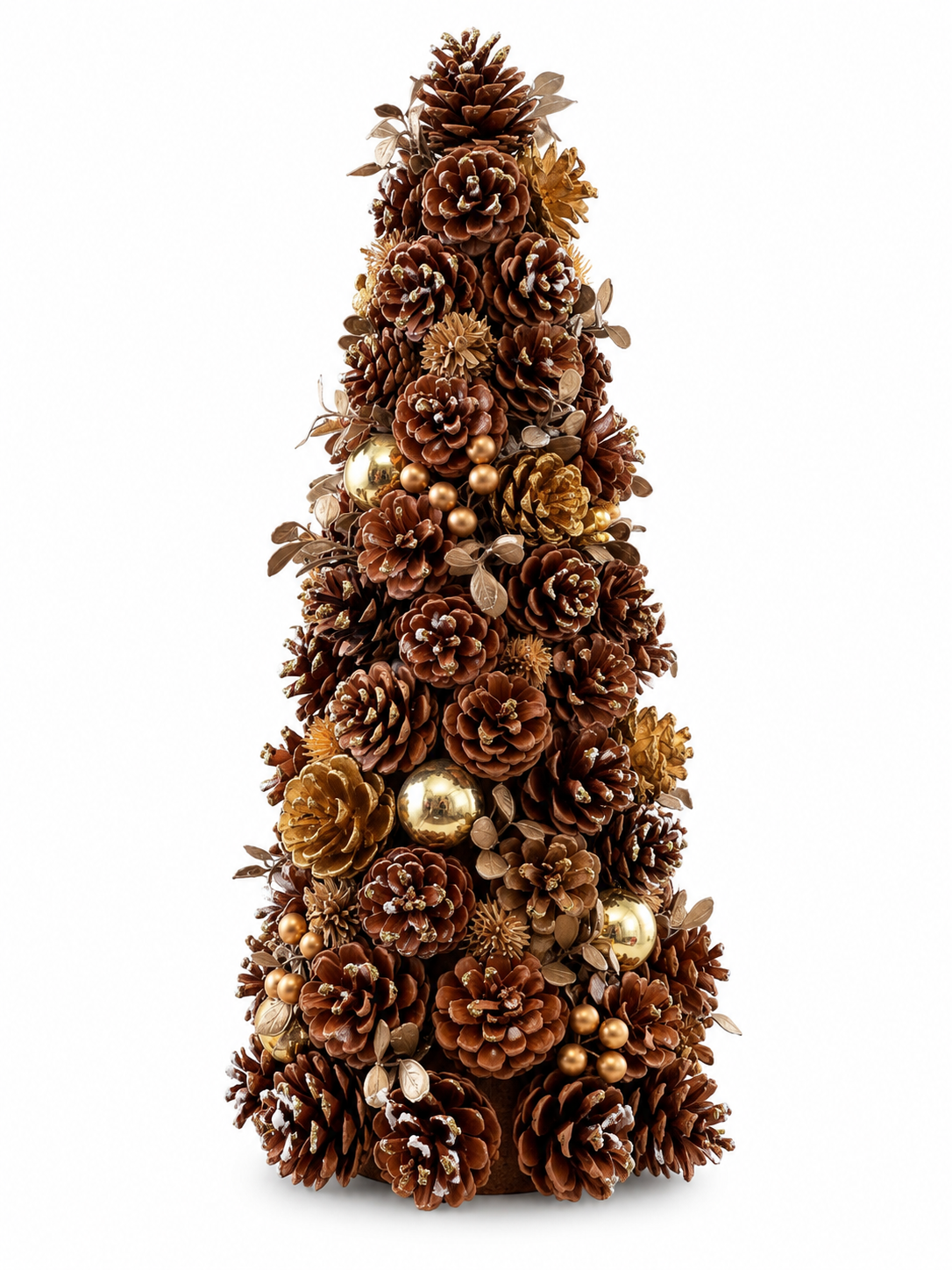 Mini Arvore Natal dourada