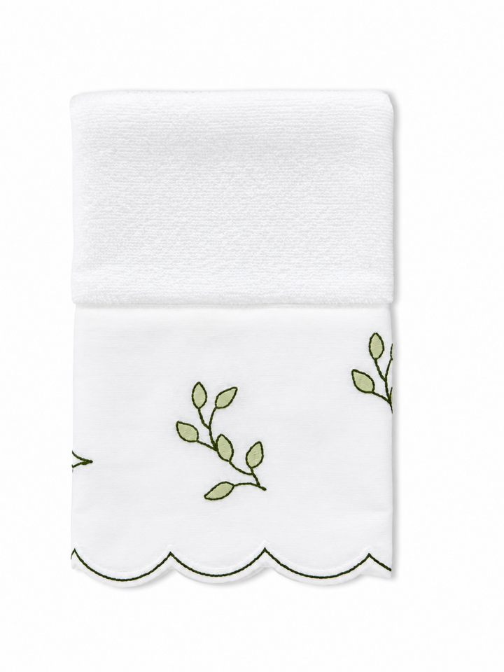 Toalha Lavabo Felpa Lenox Verde