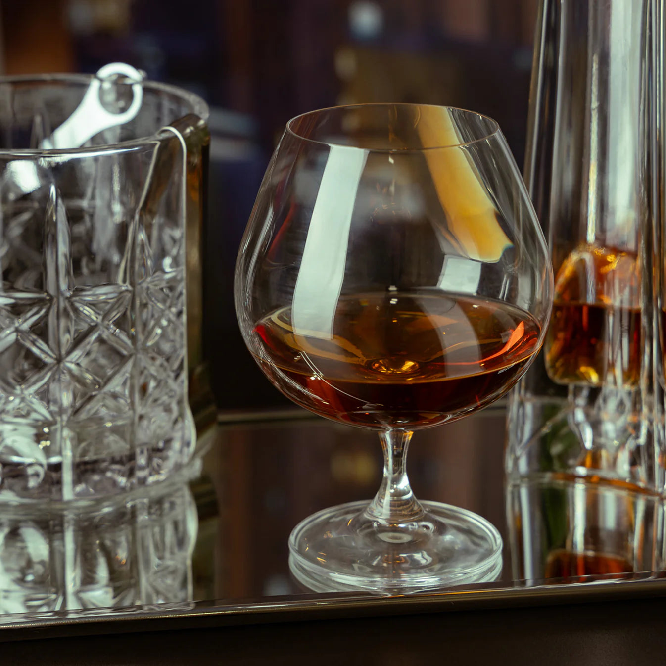 Jogo 6 taças de cristal bohemia p/ cognac GASTRO