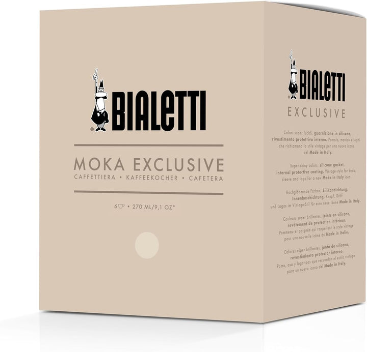 Cafeteira Moka Induc P/6 Xic Exclusive Areia