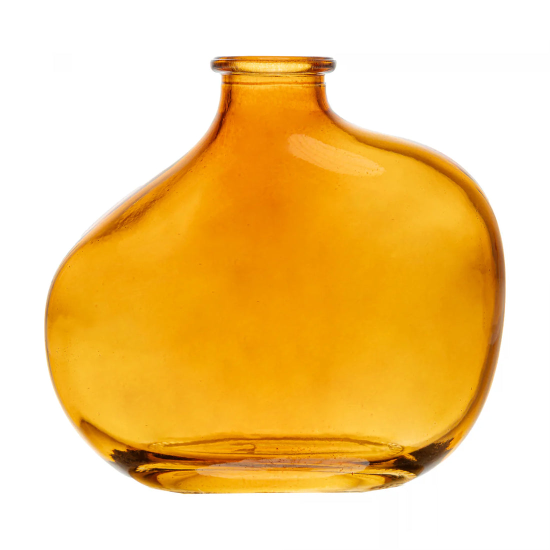 Vaso ambar Vidro