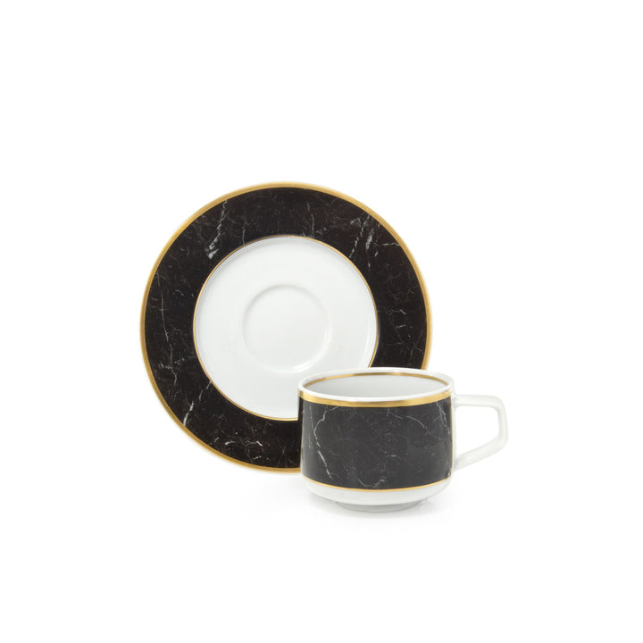 Xícara de café com pires Carrara