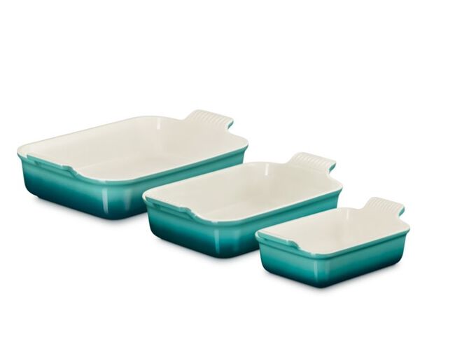 Kit 3 travessas 19/26/32cm bleu riviera