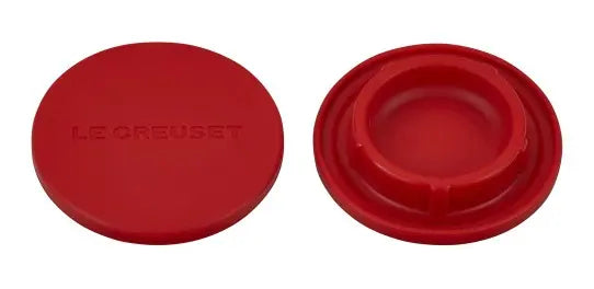 Set 2 Tampas De Silicone Para Moedores Cerise