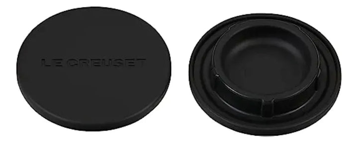 Kit 2 Tampas De Silicone Para Moedores Black Onyx