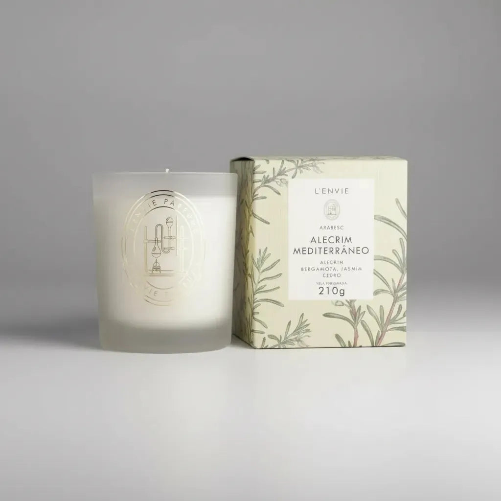 Vela Perfumada Alecrim 210G