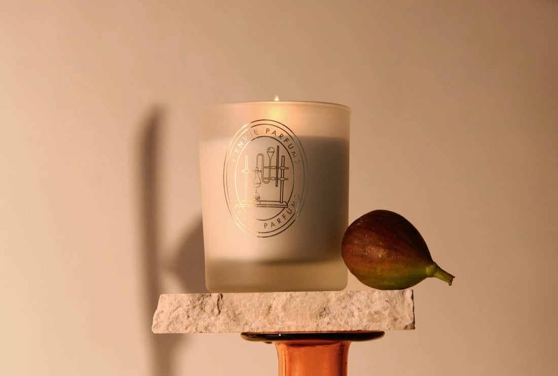 VELA PERFUMADA FIGO AMBARADO - 210G