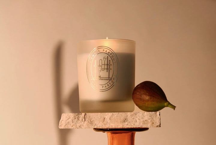 VELA PERFUMADA FIGO AMBARADO - 210G