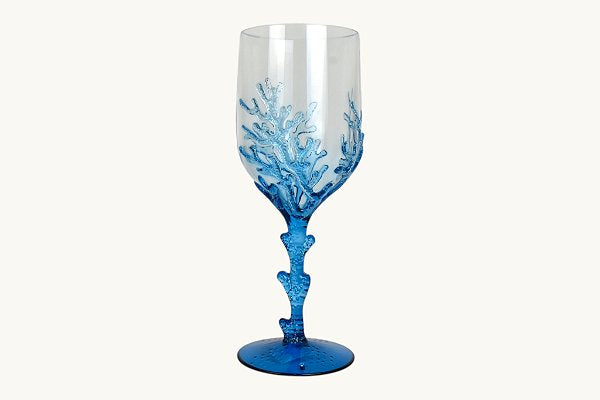 Taca Em Acrilico Azul 450Ml