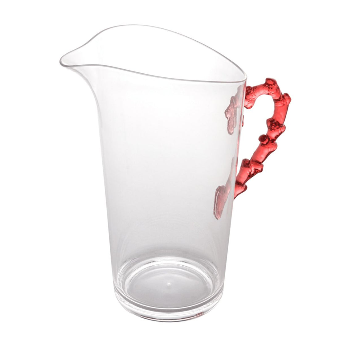 Jarra Em Acrilico Vermelho 2,600Ml