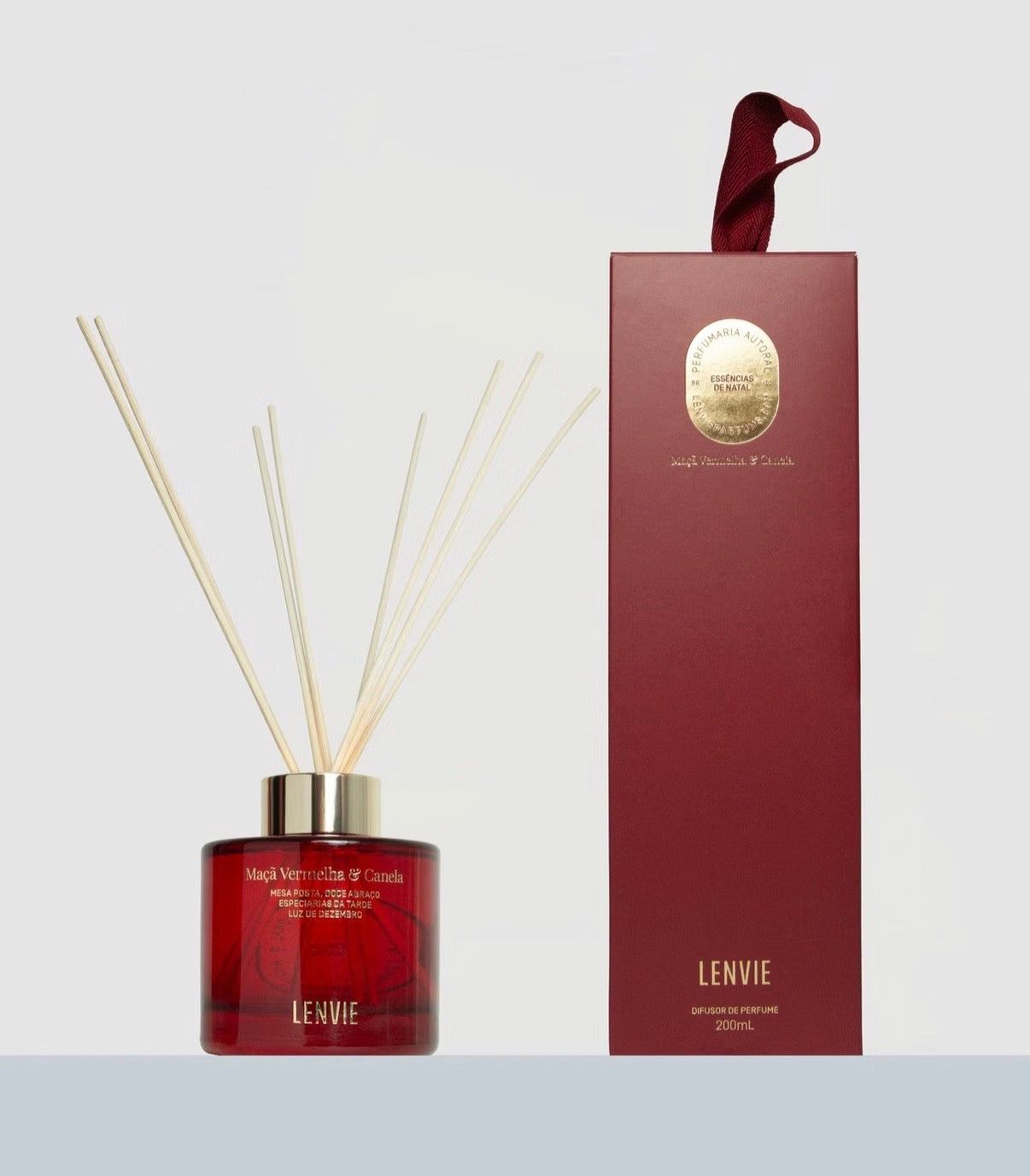 Difusor De Perfume Maca Vermelha E Canela NATAL 200Ml