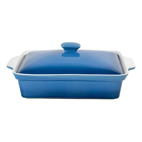 Caçarola cerâmica azul claro degrade G