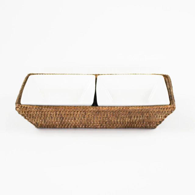 Petisqueira Com 2 Bowls C/ Divisao