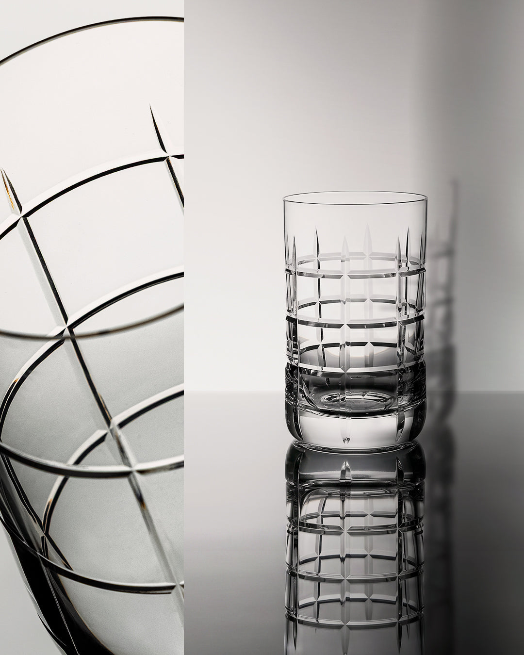 Jogo 6 copos de cristal para agua Escócia 275 Ml