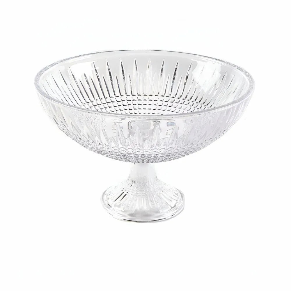 CENTRO DE MESA CRISTAL C/PE QUEEN 30X19C