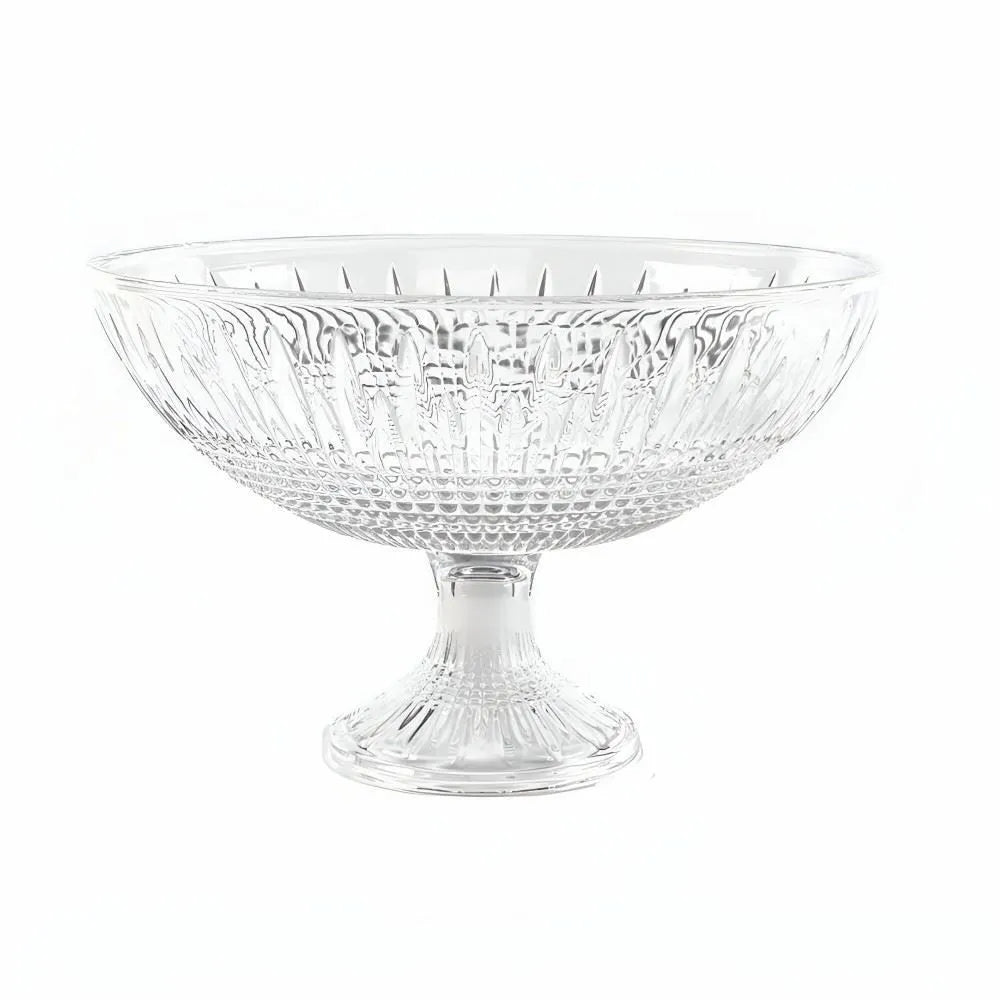CENTRO DE MESA CRISTAL C/PE QUEEN 30X19C