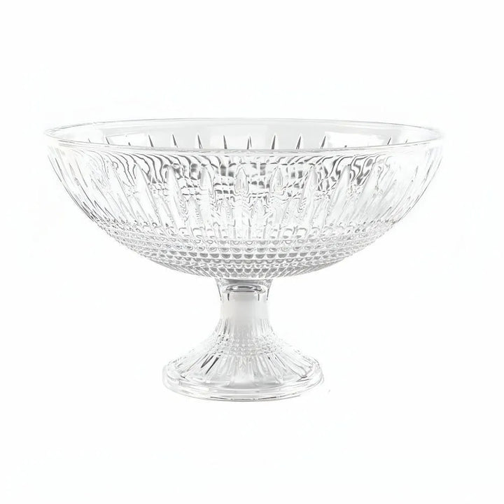 CENTRO DE MESA CRISTAL C/PE QUEEN 30X19C