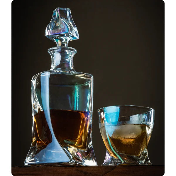 Garrafa Whisky Cristal Tortile 750Ml