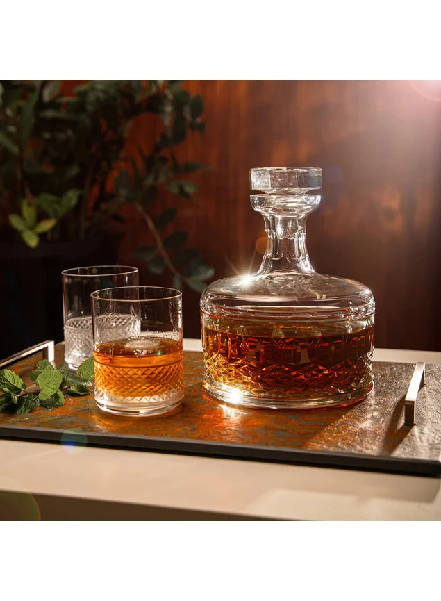 Garrafa Cristal Lapidada