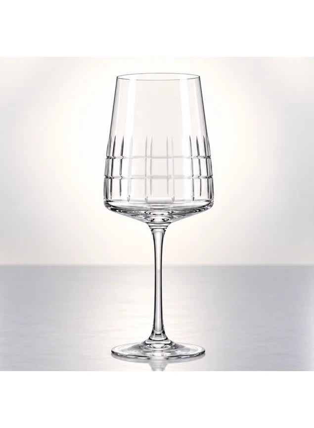 Jogo 6 Taças Cristal Amaite Deluxe Vinho Tinto