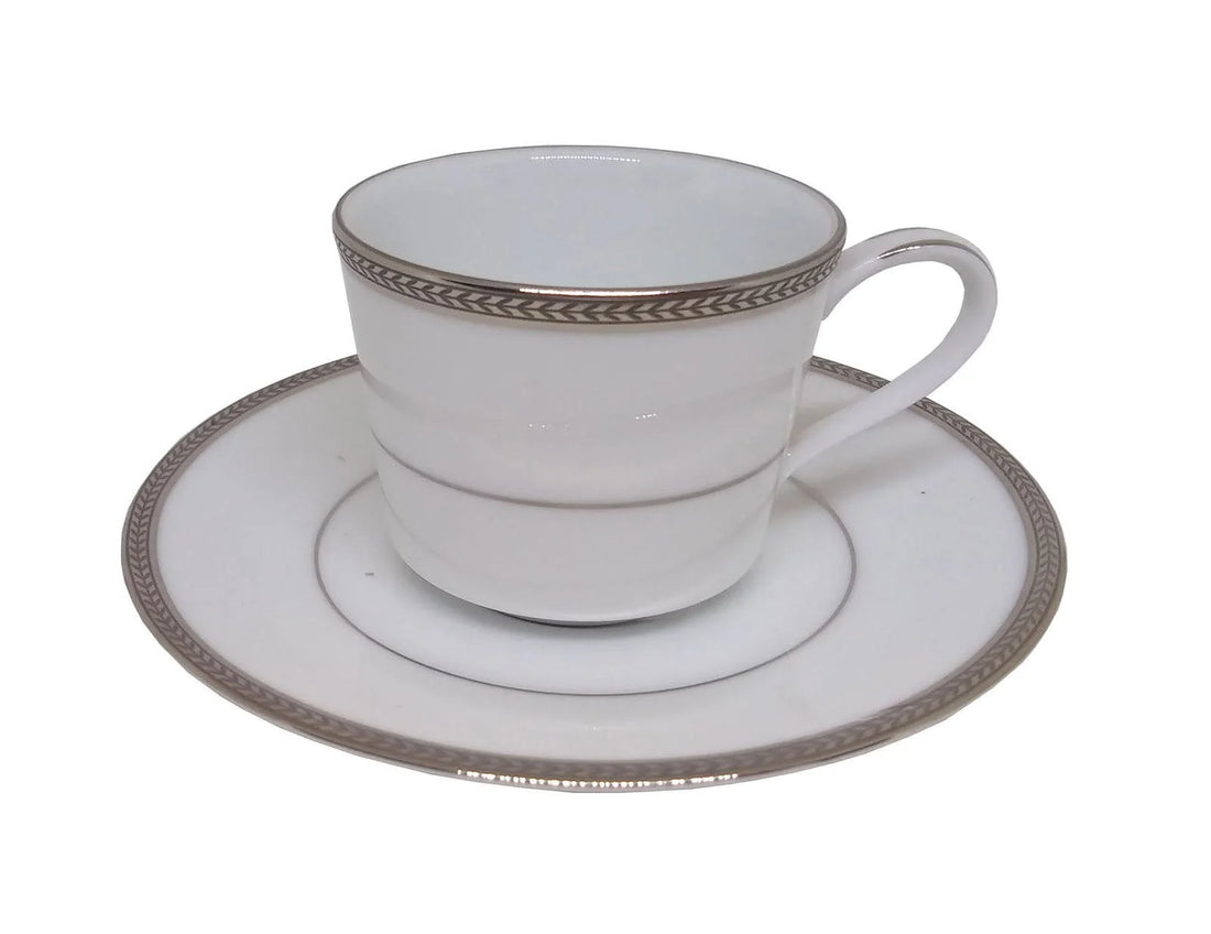 Jogo 6 Xicaras De Cafe Toorak Platinum