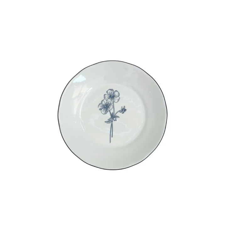 Baixela 18 Pçs La Vie Azul Raso/Fundo/Sobremesa
