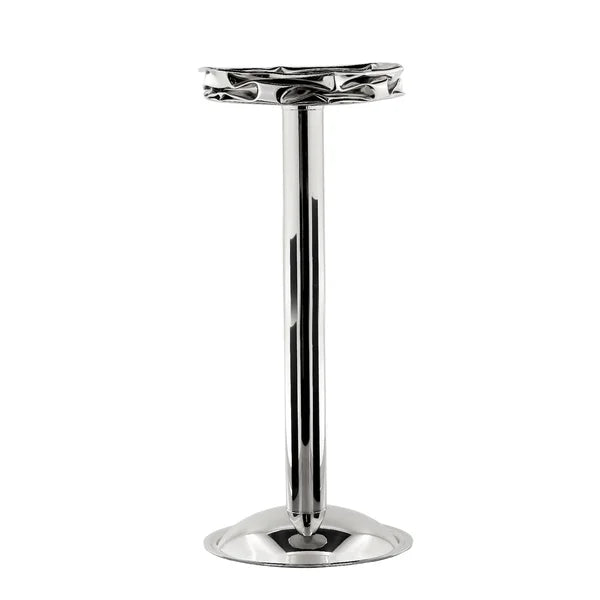 Pedestal Para Champanheira Impacto Alto Inox