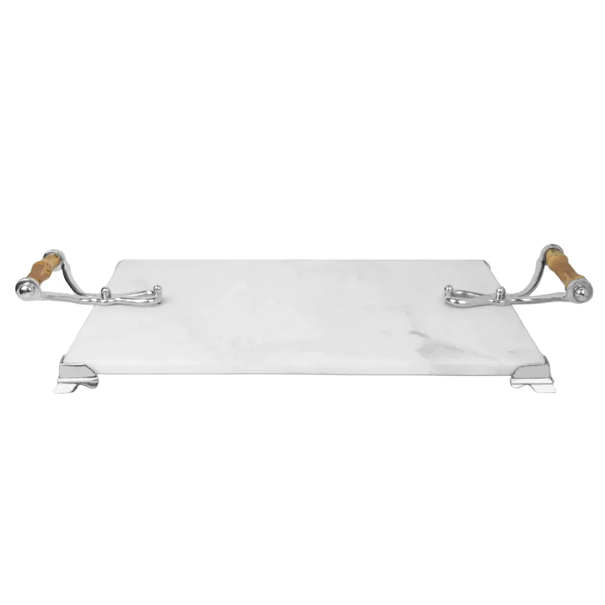 Tabua Marble Maior Branca - Bambu
